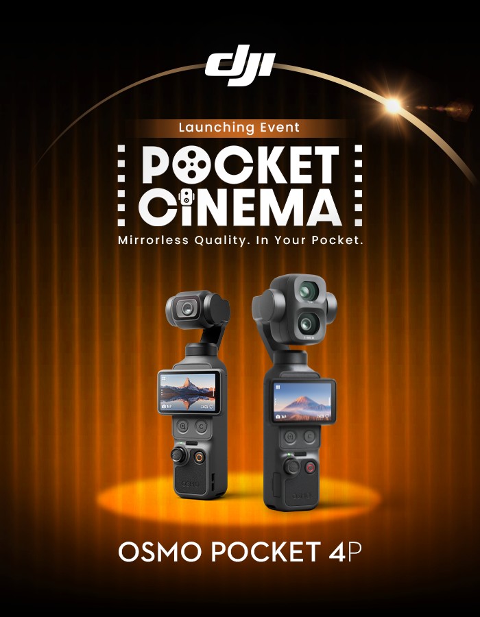 DJI Osmo Pocket 4P Launching Event